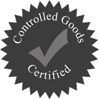 Controlled Goods Certification Seal